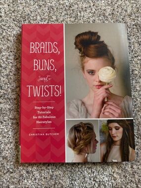 Braids, Buns, and Twists! - Women Hair Styling Book - Thicker Paperback